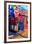 Do Not Enter, Venice Beach, California-Steve Ash-Framed Giclee Print