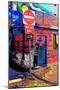 Do Not Enter, Venice Beach, California-Steve Ash-Mounted Giclee Print