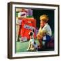 "Do Not Open Until Christmas,"December 1, 1934-Henry Hintermeister-Framed Giclee Print