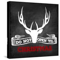 Do Not Open Until Christmas-null-Stretched Canvas