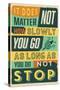 Do Not Stop-Vintage Vector Studio-Stretched Canvas