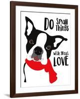 Do Small Things with Great Love-Ginger Oliphant-Framed Art Print
