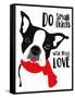 Do Small Things with Great Love-Ginger Oliphant-Framed Stretched Canvas