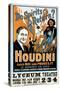 Do Spirits Return  Houdini Says NO - Proves It Show Poster-Lantern Press-Stretched Canvas