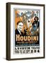 Do Spirits Return  Houdini Says NO - Proves It Show Poster-Lantern Press-Framed Art Print