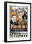 Do Spirits Return  Houdini Says NO - Proves It Show Poster-Lantern Press-Framed Art Print