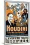 Do Spirits Return  Houdini Says NO - Proves It Show Poster-Lantern Press-Mounted Art Print