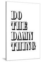 Do The Damn Thing-null-Stretched Canvas