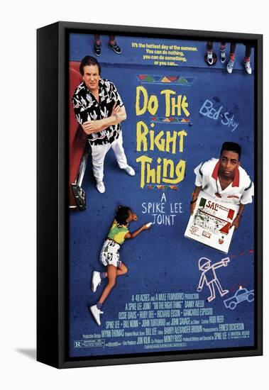 Do the Right Thing [1989], directed by SPIKE LEE.-null-Framed Stretched Canvas