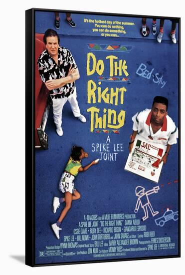 Do the Right Thing [1989], directed by SPIKE LEE.-null-Framed Stretched Canvas