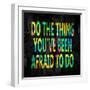 Do the Thing in Color-Jamie MacDowell-Framed Art Print