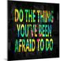 Do the Thing in Color-Jamie MacDowell-Mounted Art Print