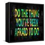 Do the Thing in Color-Jamie MacDowell-Framed Stretched Canvas