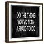 Do the Thing-Jamie MacDowell-Framed Art Print