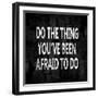 Do the Thing-Jamie MacDowell-Framed Art Print