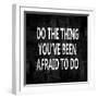 Do the Thing-Jamie MacDowell-Framed Art Print