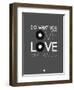 Do What You Love Love What You Do 1-NaxArt-Framed Art Print