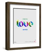 Do What You Love What You Do Poster-NaxArt-Framed Art Print