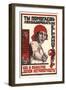 Do You Help to Liquidate Illiteracy?, 1925-null-Framed Giclee Print