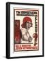 Do You Help to Liquidate Illiteracy?, 1925-null-Framed Giclee Print