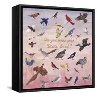 Do You Know Your State Bird?, 1996-Joe Heaps Nelson-Framed Stretched Canvas