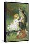 Do You Like Butter-Charles Burton Barber-Framed Stretched Canvas