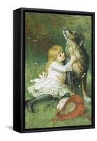 Do You Like Butter-Charles Burton Barber-Framed Stretched Canvas