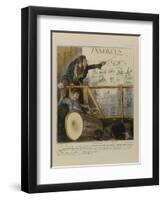 Do You Want Gold, Money, Diamonds Millions and Billions ? Come Closer and Help Yourself...-Honore Daumier-Framed Giclee Print