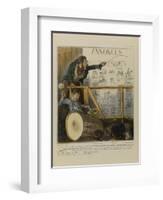 Do You Want Gold, Money, Diamonds Millions and Billions ? Come Closer and Help Yourself...-Honore Daumier-Framed Giclee Print