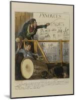 Do You Want Gold, Money, Diamonds Millions and Billions ? Come Closer and Help Yourself...-Honore Daumier-Mounted Giclee Print