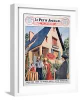 Do You Want, Like These Lucky Fellows, to Become a House Owner?-null-Framed Giclee Print