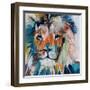 Do You Want My Lions Share-Angela Maritz-Framed Giclee Print