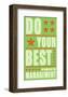 Do Your Best-John Golden-Framed Art Print