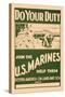 Do your Duty, Join the U.S. Marines-null-Stretched Canvas