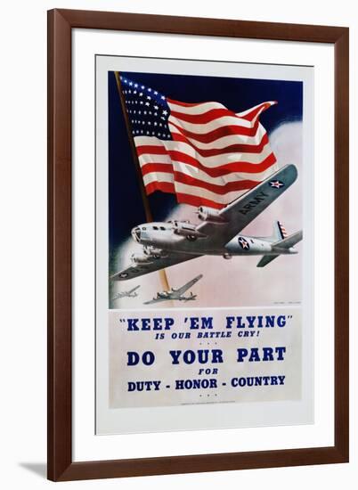 Do Your Part Poster-Dan V. Smith and Albro F. Downe-Framed Giclee Print