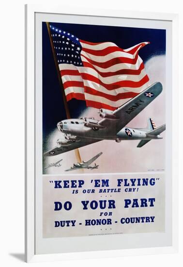 Do Your Part Poster-Dan V. Smith and Albro F. Downe-Framed Giclee Print