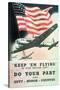 Do Your Part, US 2nd World War Poster, Anon, C.1942-null-Stretched Canvas