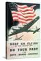 Do Your Part, US 2nd World War Poster, Anon, C.1942-null-Stretched Canvas