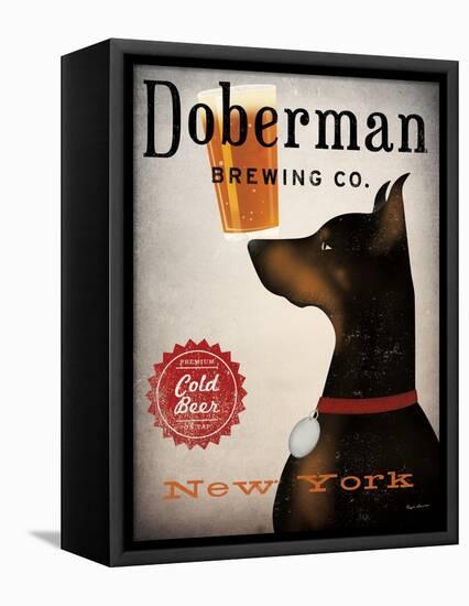 Doberman Brewing Company NY-Ryan Fowler-Framed Stretched Canvas