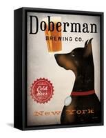 Doberman Brewing Company NY-Ryan Fowler-Framed Stretched Canvas