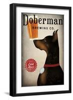 Doberman Brewing Company-Ryan Fowler-Framed Art Print