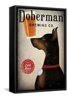 Doberman Brewing Company-Ryan Fowler-Framed Stretched Canvas