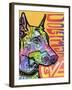 Doberman Luv-Dean Russo-Framed Giclee Print