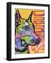 Doberman Luv-Dean Russo-Framed Giclee Print