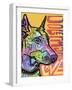 Doberman Luv-Dean Russo-Framed Giclee Print