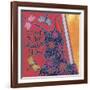 Doberman Pinscher (Come to the Groovy Side)-Denny Driver-Framed Giclee Print