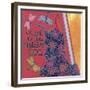 Doberman Pinscher (Come to the Groovy Side)-Denny Driver-Framed Giclee Print