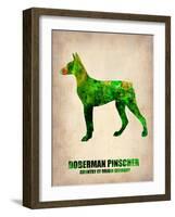 Doberman Pinscher Poster-NaxArt-Framed Art Print