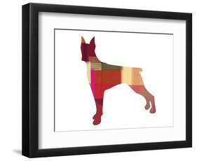 Doberman Pinscher-NaxArt-Framed Art Print