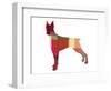 Doberman Pinscher-NaxArt-Framed Art Print